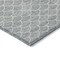 Homeroots 8' X 10' Gray And Ivory Geometric Washable Indoor Outdoor Area Rug 596192 - alternate 4