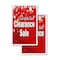 Signmission End Of The Year Clearance Sale, Vinyl Decals Only 24 Inch x 36 Inch, Vinyl Decal, 2PK DSB-2436-2PACK-EndOfTheYearClearanceSale - alternate 1