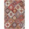 Homeroots 3' X 5' Rust Lavender And Ivory Southwestern Washable Indoor Outdoor Area Rug 632275 - alternate 2