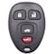 Aks Keys 2004 - 2012 Buick Chevrolet Pontiac Saturn Keyless Entry 4B Fob FCC# KOBGT04A RC-CHEVR-24C - alternate 1