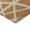 Homeroots 9' X 12' Copper And Beige Geometric Washable Indoor Outdoor Area Rug 600436 - alternate 4