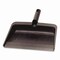 Carlisle Foodservice Flo-Pac Flexible Plastic Dustpan, 8 x 12, Plastic, Black 36143703 - alternate 1