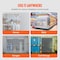 Vevor Strip Curtain PVC Door Curtain 150' x 8" Roll Cooler Freezer Clear Plastic 55V0 - alternate 3