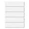 Andova Tiles Encore White 3-in. x 12-in. Subway Herringbone Textured Matte Ceramic Wall Tile, 25PK ANDENCO1248 - alternate 5