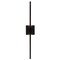 Jonathan Y Makena 28" Modern Minimalist Dimmable Integrated LED Metal Wall Sconce, Black JYL7022C - alternate 7