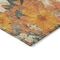 Homeroots 5' X 8' Orange Peach And Salmon Floral Washable Indoor Outdoor Area Rug 611205 - alternate 4