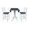 Whitewood Industries Extension Dining Tables, 45 in L, 38 in H, Parawood Top K05-42DPT-6B-S61722 - alternate 2