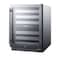 Summit 24in Wide Built-In Wine Cellar, ADA Compliant ALWC532CSS - alternate 3