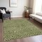 Homeroots 8' X 10' Olive Green And Light Green Abstract Washable Indoor Outdoor Area Rug 598989 - alternate 4