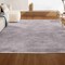 Jonathan Y Cole Modern Minimalist Pinstripe High-Low Dark Silver/White 3 ft. x 5 ft. Area Rug CAR101E-3 - alternate 3
