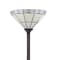 Jonathan Y Moore Tiffany-Style 68.57" Torchiere LED Floor Lamp, Bronze JYL8005A - alternate 2