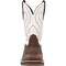 Durango Lady Rebel Ultra-Lite Western Boot, Coffee Crazy Horse And White, Size 7 DRD0500 - alternate 2