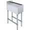 Amgood 12 in. x 22 in. Stainless Steel Underbar Drainboard AMG UD-2212-Z - alternate 1