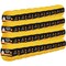 Xpose Safety 1/2in x 100 ft Twisted Polypropylene Rope, Yellow, 36PK YPR12-100-36-X - alternate 1