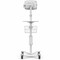 Compulocks IPAD 10.2IN SPACE ENCLOSURE MEDICAL ROLLING CART EXTENDED WHITE MCRSTDEXW102IPDSW - alternate 2