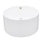 Kingston Brass 45-Inch Acrylic Round Double Ended Freestanding Tub with Overflow/Drain Assembly VTRO454523M2 - alternate 1