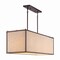 Jonathan Y Cole 42" 4-Light Minimalist Industrial Rectangular Linen Iron Linear LED Pendant, Oil Rubbed Bronze/B JYL1312A - alternate 7