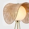 Vidalite Sovev Tripod Floor Lamp with Rattan and Opal Glass Shade, Brushed Brass Stand, 62.8 in. Height CE1009207 - alternate 3