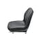 Uni Pro 128 Bucket Seat, With Slide Rails, Black Vinyl 8643 - alternate 2