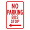Sign Solutions Usa Parking Sign, 12 in W, Aluminum Sign, White DUS12DWT1218R7-7L - alternate 1