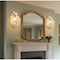 Z-Lite Claudine Modern Gold 1 Light Wall Sconce 353-1S-MGLD - alternate 3