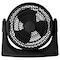 Optimus 8 Inch 15 Watt High-Performance Air Circulator Fan in Black F-7080 - alternate 2