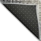Homeroots 8' Black And Ivory Round Geometric Washable Indoor Outdoor Area Rug 631989 - alternate 4