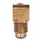 Auveco Brass Sae 45 Degree Flare Male Adapter Elbow 1/4in Tube Size 1/8in Npt Threads, 5PK 230 - alternate 2