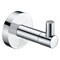 Anzzi Caster Series Robe Hook in Polished Chrome AC-AZ003 - alternate 1