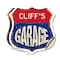 Signmission Cliff's Garage, 18 inch X 18 inch, Vinyl Decal, 2PK SHI-D-2PACK-18-383-CLIFF - alternate 1