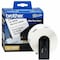 Brother Printer Label, Black/White, Labels/Roll: 800 DK1209 - alternate 1