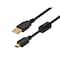 Monoprice USB 2.0 Cable, 3 ft.L, Black 5447 - alternate 1