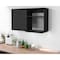 Homeroots 39in Black Accent Cabinet With Two Shelves 518043 - alternate 3