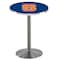Holland Bar Stool Co 42" Stainless Steel Syracuse Pub Table, 36" dia. Top L214S4236Syrcse - alternate 1