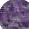 Homeroots 8' Purple Lavender And Gray Round Abstract Washable Indoor Outdoor Area Rug 587148 - alternate 3