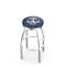Holland Bar Stool Co 30" Chrome US Naval Academy NAVY Swivel Bar Stool, Accent Ring L8C2C30USNavA - alternate 1