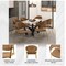 Leisuremod Bella Collection Modern Dining Chair in Brown BC21BR - alternate 3
