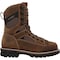Georgia LTX Low Heel Logger, Men's 9 in Nano Composite Toe Toe Work Boot, Brown, 8, M, GB00681 GB00681 - alternate 2