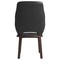 Leisuremod Vivara Collection Modern Dining Chair in Dark Grey VC23DGR - alternate 3