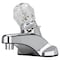 Boston Harbor Lavatory Faucet, 1.5 gpm, 1-Faucet Handle, Plastic, Chrome Plated, Round Handle PF4101S-P - alternate 1