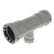 Viega MegaPress tee P1 1.5 P2 1.5 P3 0.75 carbon steel zinc-nickel coating 25365 - alternate 2