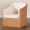 Bali & Pari Tessa Bohemian Light Honey Rattan Arm Chair 252-13696-ZORO - alternate 3