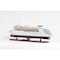 Homeroots 13" Brown and White Majesty of the Seas Boat Hand Painted Decorative Boat 401891 - alternate 2