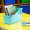 Storex Large Book Bin, 7"H x 14.3"D x 5.3"W, Black, 3PK 70109E06C - alternate 2