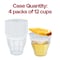 Smarty Had A Party 11 oz. Clear Rotable Plastic Tumblers, 48PK 1711-CASE - alternate 3