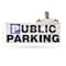 Signmission Public Parking, 48 Inch x 120 Inch, Vinyl Banner B-120-30821 - alternate 2