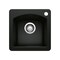 Blanco Diamond Bar Sink Dual Mount, Coal Black 442915 - alternate 1