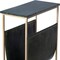 Homeroots 22" Green and Gold Marble and Iron Frame End Table With Magazine Holder 634869 - alternate 3