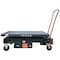 Pake Handling Tools DC Power Hydraulic Scissor Cart With Foot Control, 47.24inL x 31.5inW, 2200 Lb. Cap. PAKLT-ES100L-FP - alternate 4