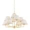 Hudson Valley Lighting Durland 9 Light Chandelier in Aged Brass 7409-AGB - alternate 1